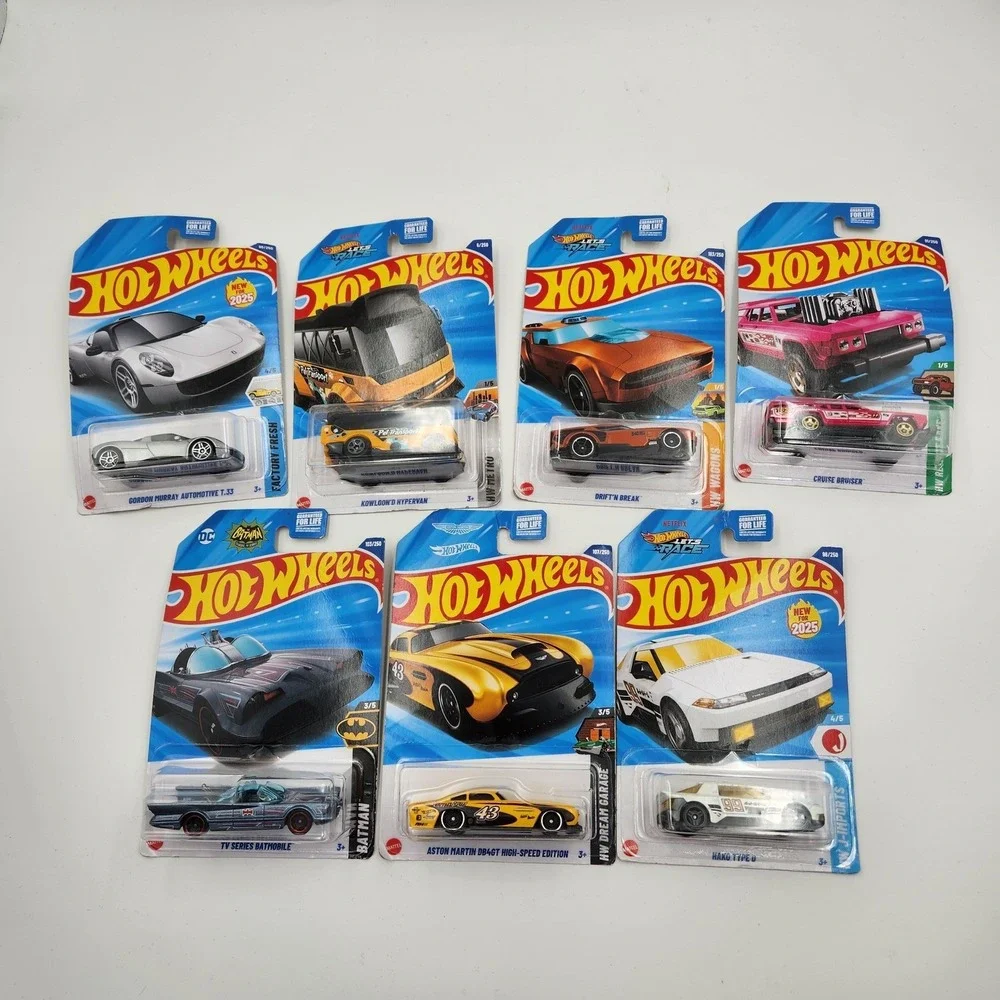 Hot Wheels Cars Lot of‎ 7 Hako Type D Aston Martin Batmobile Gordon Murray New